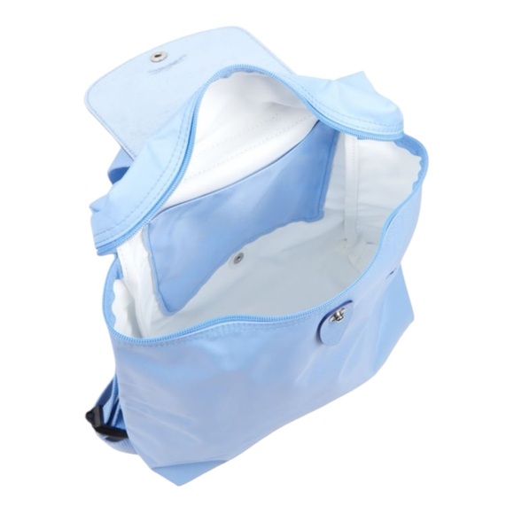Le Pliage Club Light Blue Backpack. - Picture 2 of 4